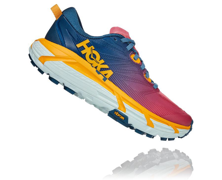 Hoka One One Trailove Tenisky Damske Modre - Mafate Speed 3 - 48576-MVTC